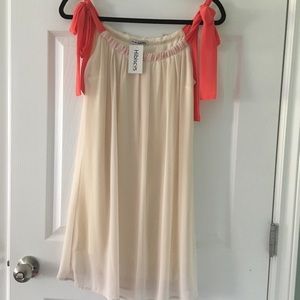 Tie strap dress